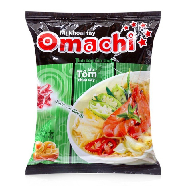 Mì omachi tôm