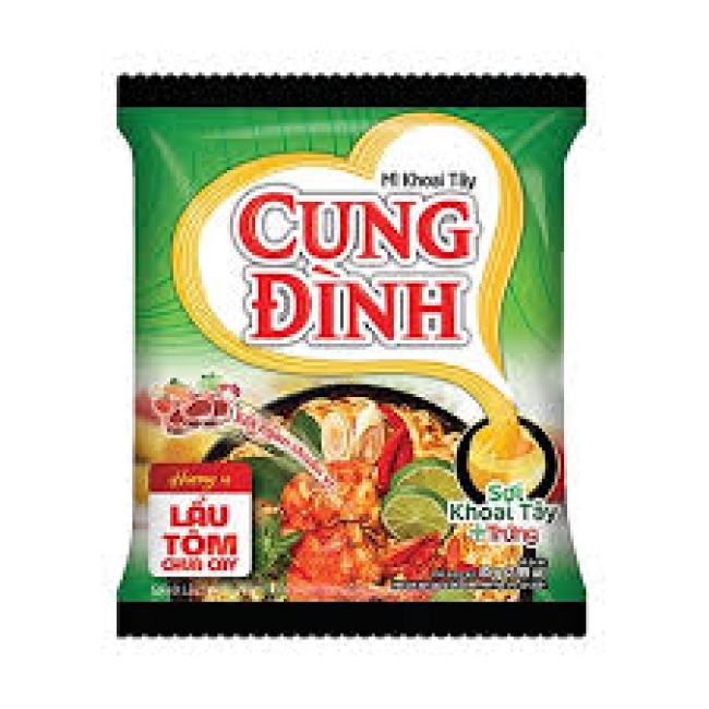Mì cung đình tôm chua cay
